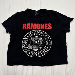 Women’s Ramones Crop top Medium